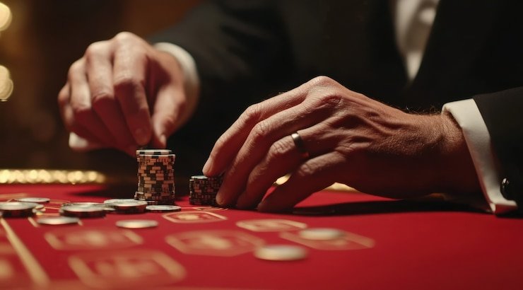 Spin results and symbol matching in Wild Bandito